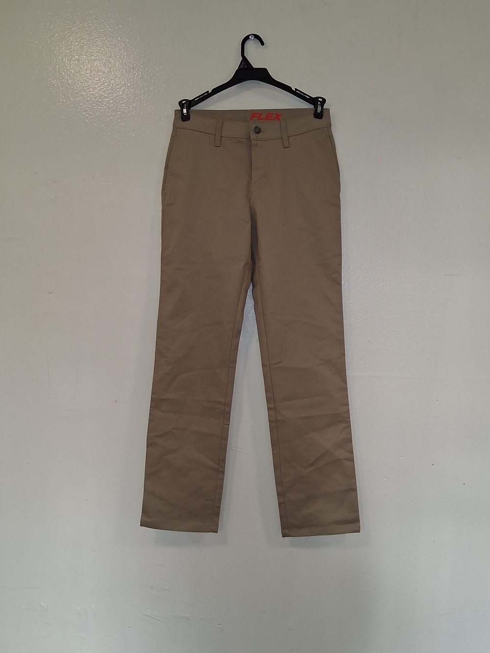 Dickies Khaki Straight Leg Workwear Pants - Size 0